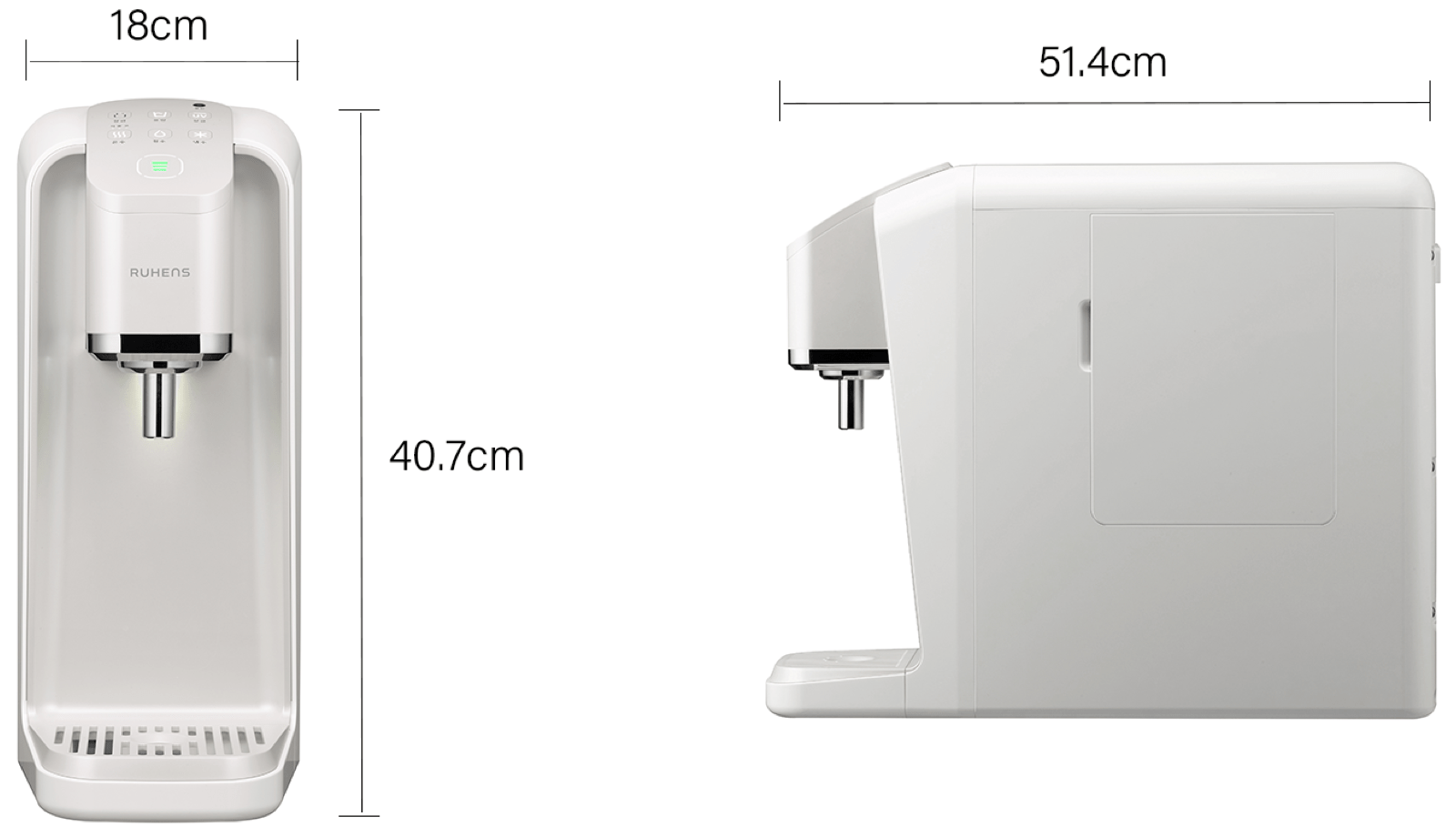 Ruhens-WHP-3000-dimensions