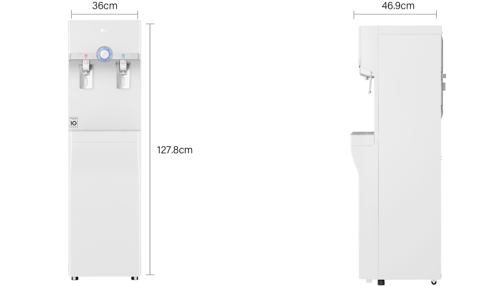 Ruhens-WHP-3000-dimensions